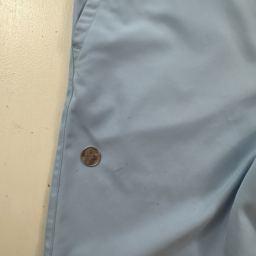 Peter Millar salem shorts Men's 36 Performance Chino Golf Light Blue Wicking‎ - Picture 5 of 14